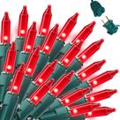 String Lights Joiedomi Red, 100 unidades, 6,5 m, interior e exterior String Lights Joiedomi Red, 100 unidades, 6,5 m, interior e exterior