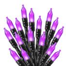 String Lights Minetom Halloween 33 pés 100 LED roxo ao ar livre