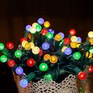 String Lights MULTI-SPARKING 18,6 pés 50 LED G12 Ball com certificação UL String Lights MULTI-SPARKING 18,6 pés 50 LED G12 Ball com certificação UL