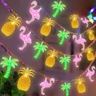 String Lights Olixmlya 30 LED 5m com 8 modos e bateria temporizada