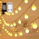 String Lights RatHun 35m 200 LED 8 modos remoto à prova d'água