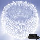 String Lights SANJICHA 300 LED impermeável, 8 modos, plugue 29V