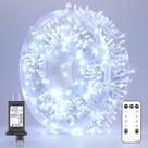 String Lights Soiarllt 75m 600 LED à prova d'água 8 modos String Lights Soiarllt 75m 600 LED à prova d'água 8 modos