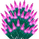 String Lights TWINGLEHOME Pink 100L 6m Interior e Exterior