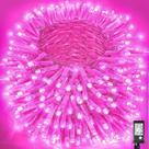 String Lights Vivideal 500 LED rosa 50m à prova d'água 8 modos