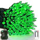 String Lights VTECHOLOGY 10m 100 LED Bateria verde IP65