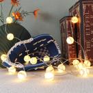 String Lights Yayfazy Baseball 20 LED operado por bateria