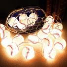 String Lights Yayfazy Baseball 20 LED operado por bateria