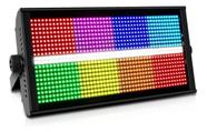 Strobo 1000w Led Rgbw Dmx Blinder Com Fita Dj Para Festa