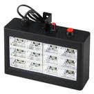 Strobo Led Rgb Iluminação Festa 12 Leds Rítmico 15W Balada