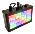 Strobo Rítmico 12 Leds Balada Color Batida Conforme A Música 110v 220v bivolt