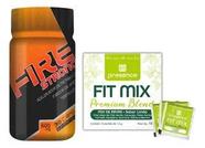 Strong Fire + Chá Fit Mix 10 Sachês