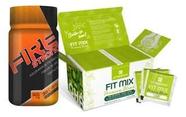 Strong Fire + Chá Fit Mix 30 Sachês