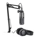 Studio Microfone e Headphone AT2020USB+PK - AUDIO-TECHNICA
