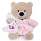 Stuffed Animal My Li Teddy Bear Get Well Soon 10,5 polegadas rosa