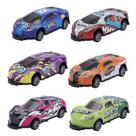 Stunt Toy Car Alloy Pull Back Car Jumping Stunt Cars x6