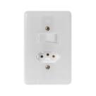 Stylusinter 1 tecla simples 1 tom fixa emb bip 2pt 610a 250v c placa 4x2 - ilumi Stylusinter 1 tecla simples 1 tom fixa emb bip 2pt 610a 250v c placa 4x2 - ilumi
