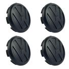 Sub Calota 51mm Vw Injetada Preta (4 Pc)