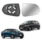 Sub Conjunto Lente + Base Retrovisor Onix Prisma 2012 Á 2019