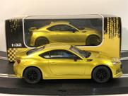 Subaru BRZ Amarelo Metálico 1:32 Escala Policar CT01V