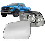Subconjunto Lente Base Retrovisor Ford Ranger 2024 até 2026 Com Ponto Cego