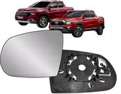 Subconjunto Lente Espelho Base Retrovisor Fiat Toro 2016 Até 2026