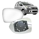 Subconjunto Lente Espelho Base Retrovisor Idea 11 12 13 14 15 16 Plana