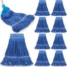 Substituição comercial de cabeça de esfregão Nuogo Wet, 10 unidades, azul