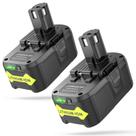 Substituição da bateria Futurebatt 18V 8.0Ah para ferramentas Ryobi