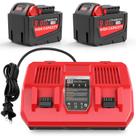 Substituição da bateria WECACHWE 18V 9.0Ah com carregador duplo Substituição da bateria WECACHWE 18V 9.0Ah com carregador duplo