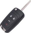 Substituição da capa Key Fob para Chevy Cruze Malibu Substituição da capa Key Fob para Chevy Cruze Malibu