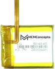 Substituição de bateria MCMConcepts 2000mAh para iPod Video/Classic Substituição de bateria MCMConcepts 2000mAh para iPod Video/Classic