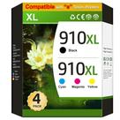 Substituição de cartuchos de tinta LINKMAY 910 para HP OfficeJet 8015e