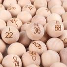 Substituição de madeira Bingo Balls GSE Games & Sports Expert