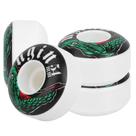 Substituição de roda de skate Alomejor para longboard 54x32mm, 4 unidades Substituição de roda de skate Alomejor para longboard 54x32mm, 4 unidades