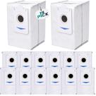 Substituição de sacos de pó 14 unidades de 3 litros para Ecovacs T30S X2/X2 Pro/X5 Omni Substituição de sacos de pó 14 unidades de 3 litros para Ecovacs T30S X2/X2 Pro/X5 Omni