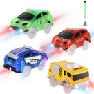 Substituição de Track Cars Save Unicorn for Magic Tracks (pacote com 4)