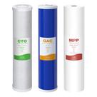 Substituição do cartucho de filtro de água SimPure 3-Stage 20x4.5