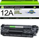 Substituição do cartucho de toner greencycle 12A Q2612A para HP