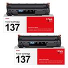Substituição do cartucho de toner VIPSIM 137 preto para Canon 137