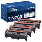 Substituição do cartucho de toner VIPSIM TN760 para impressora Brother