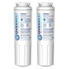 Substituição do filtro de água Overbest UKF8001 para Whirlpool