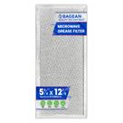 Substituição do filtro de microondas Bagean W10208631A Malha de alumínio Substituição do filtro de microondas Bagean W10208631A Malha de alumínio