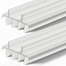 Substituição Pushglossy Seal Pushglossy de 91,5 cm em PVC branco