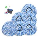 Substituições de cabeças Spin Mop KCarpoly para O ceda RinseClean