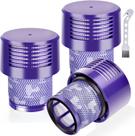 Substituições de filtro Leadaybetter para aspirador Dyson V10 (pacote com 3)