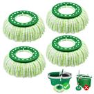 Substituto da cabeça de esfregão para o esfregão Libman Tornado Spin (pacote com 4)