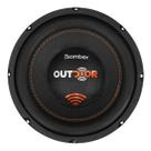 Subwoofer 10 Polegadas Bomber Outdoor 300w Rms 4 Ohms Alto Falante Sub Grave Som Automotivo