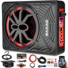 Subwoofer Automotivo Baaaq 10" 1200W Ativo com LED RGB