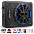 Subwoofer de carro LUVUMVLT 10 1200W sob o assento com amplificador